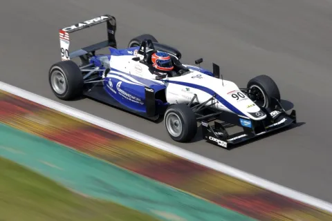#90 Andrea Roda – Jo Zeller Racing – Dallara F312 - AMG Mercedes – Britische Formel 3 Meisterschaft 2012
