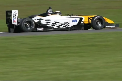 #28 Nick Tandy – Joe Tandy Racing – Mygale M08 - AMG Mercedes – Britische Formel 3 Meisterschaft 2008