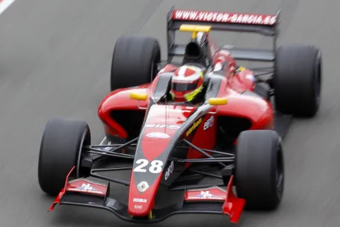 #28 Victor Garcia – KMP Racing – Dallara T08 - Renault – Formel Renault 3.5 Weltserie 2010