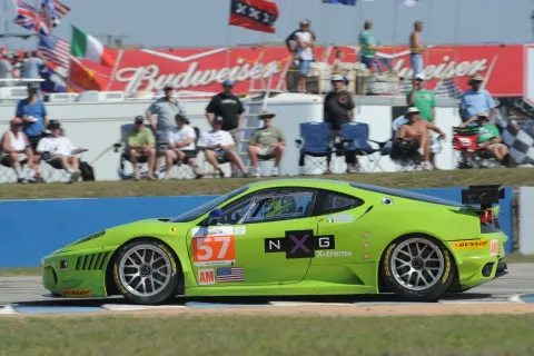 #57 Tracy Krohn – Krohn Racing – Ferrari F430 GT2 – Interkontinentaler LeMans Cup 2011