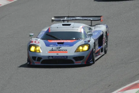 #50 Frederic Makowiecki – Larbre Compétition – Saleen S7-R – LeMans Serie (LMS) 2008