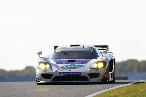 #50 Laurent Groppi – Larbre Compétition – Saleen S7-R – LeMans Serie (LMS) 2009
