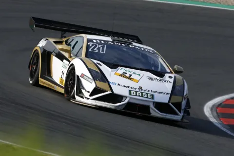 #21 David Mengesdorf – Leipert Motorsport – Lamborghini Gallardo FL2 – ADAC GT Masters 2013