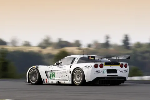 #72 Julien Jousse – Luc Alphand Aventures – Chevrolet Corvette C6.R – LeMans Serie (LMS) 2009
