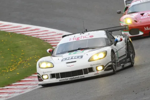 #72 Julien Jousse – Luc Alphand Aventures – Chevrolet Corvette C6.R – LeMans Serie (LMS) 2010