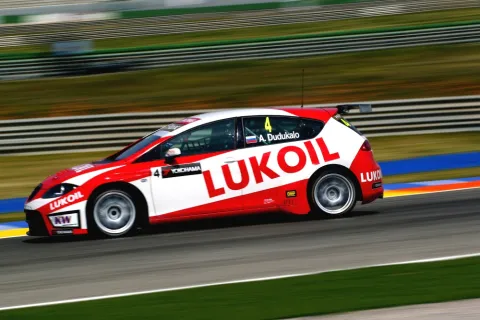 #4 Alexander Dudukalo – Lukoil Racing Team – Seat Leon 1.6T – FIA Tourenwagen Weltmeisterschaft 2012
