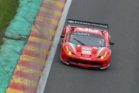 #58 Gunnar Jeannette – Luxury Racing – Ferrari 458 Italia GTC – FIA Langstrecken Weltmeisterschaft 2012