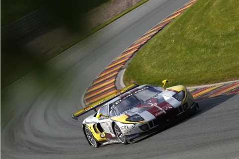#40 Bas Leinders – Marc VDS Racing Team – Ford GT1 Matech – FIA GT1 Weltmeisterschaft 2011