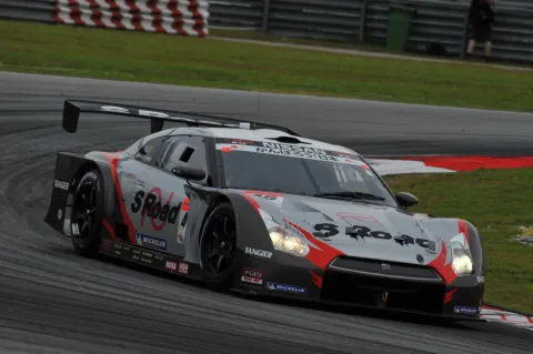 #46 Masataka Yanagida – Mola – Nissan GT-R CBA (R35) – Japanische Super GT Serie 2011