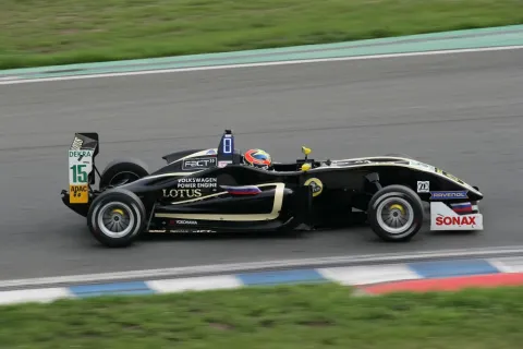 #15 Artem Markelov – Motopark Academy – Dallara F308 - Volkswagen PE – Deutscher Formel-3-Cup 2012