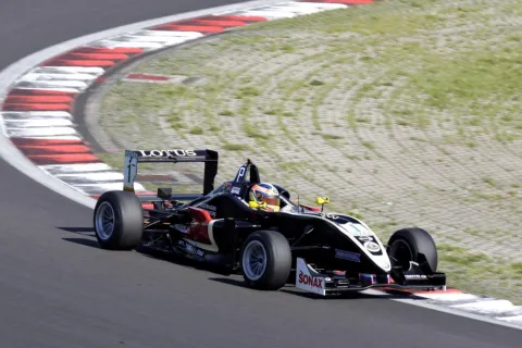 #1 Artem Markelov – Motopark Academy – Dallara F308 - Volkswagen PE – Deutscher Formel-3-Cup 2013