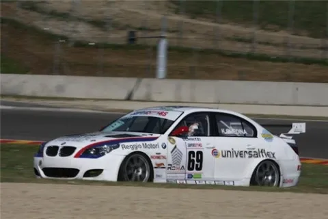 #69 Kristian Ghedina – Movisport – BMW 550i (E60) – italienische Superstars Meisterschaft 2009
