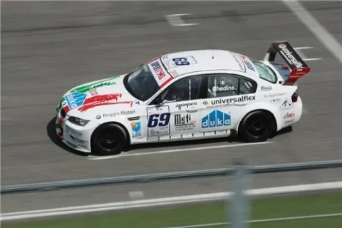 #69 Kristian Ghedina – Movisport – BMW M3 (E90) – italienische Superstars Meisterschaft 2010