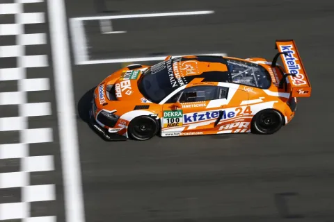 #100 Daniel Dobitsch – MS Racing – Audi R8 LMS ultra – ADAC GT Masters 2014