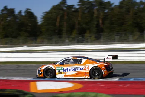 #100 Edward Sandström – MS Racing – Audi R8 LMS ultra – ADAC GT Masters 2015