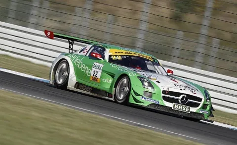 #22 Renaud Derlot – MS Racing – Mercedes SLS AMG GT3 – ADAC GT Masters 2011