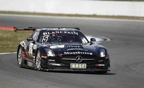 #5 Maximilian Götz – MS Racing – Mercedes SLS AMG GT3 – ADAC GT Masters 2012