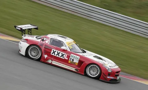 #36 Maximilian Götz – MS Racing – Mercedes SLS AMG GT3 – ADAC GT Masters 2011