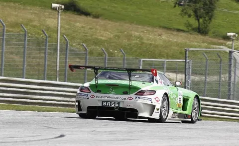 #22 Thomas Jäger – MS Racing – Mercedes SLS AMG GT3 – ADAC GT Masters 2011