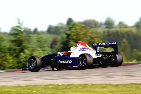 #10 Alessandro Fontana – MSV Racing – Williams JPH1B - Mountune Audi – FIA Formel 2 Meisterschaft 2012