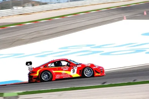 #9 Mike Parisy – Mühlner Motorsport – Porsche 911 GT3 R (997) – FIA GT1 Weltmeisterschaft 2012