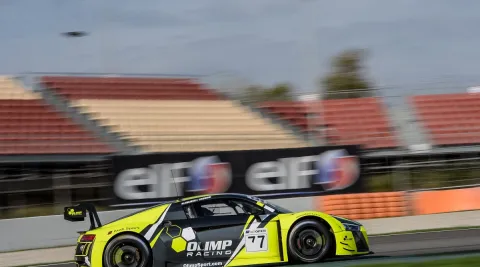 #77 Marcin Jedlinski – Olimp Racing – Audi R8 LMS (II) – Internationales GT Open 2018