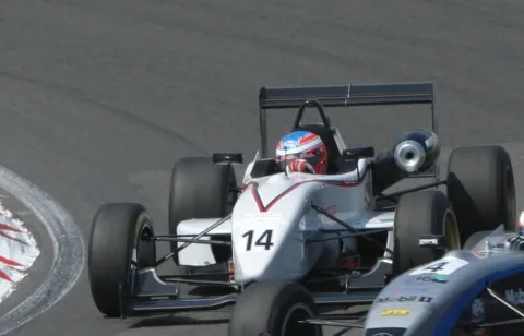 #14 Adam Carroll – P1 Motorsport – Dallara F302 - Mugen Honda – Marlboro Formel 3 Masters 2004