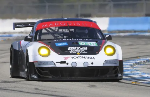 #048/48 Bryce Miller – Paul Miller Racing – Porsche 911 GT3 RSR (997-2009) – Amerikanische LeMans Serie 2011