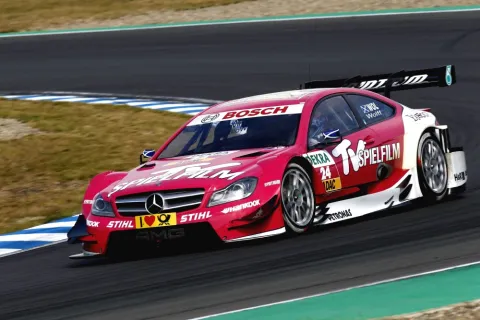 #24 Susie Wolff (Stoddart) – Persson Motorsport – Mercedes AMG C-Coupe – DTM (Deutsche Tourenwagen Masters) 2012