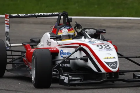 #98 Roberto Merhi – Prema Powerteam – Dallara F308 - AMG Mercedes – Britische Formel 3 Meisterschaft 2011