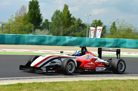 #6 Henrique Martins – Prema Powerteam – Dallara F308 - FPT Fiat – Italienische Formel 3 Meisterschaft 2012
