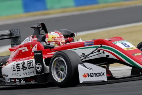 #8 Guanyu Zhou – Prema Powerteam – Dallara F312 - AMG Mercedes – FIA Formel 3 Europameisterschaft 2017