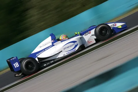 #18 Benjamin Hanley – Prema Powerteam – Dallara T05 - Renault – Formel Renault 3.5 Weltserie 2007