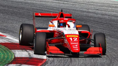 #12 David Vidales – Prema Powerteam – Tatuus F3 T-318 - Alpine – Europäische Formel Regional Meisterschaft 2021