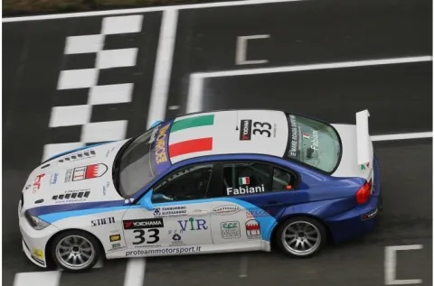 #33 Fabio Fabiani – Proteam Motorsport – BMW 320si (E90) – FIA Tourenwagen Weltmeisterschaft 2010