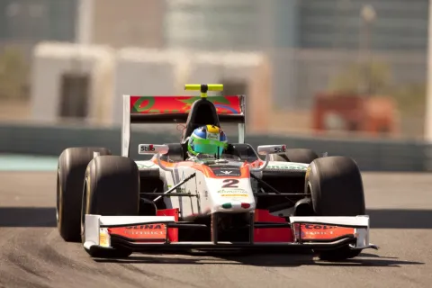 #2 Mihai Marinescu – Rapax Team – Dallara GP2/11 - Mecachrome – GP2 Finals 2011-2012