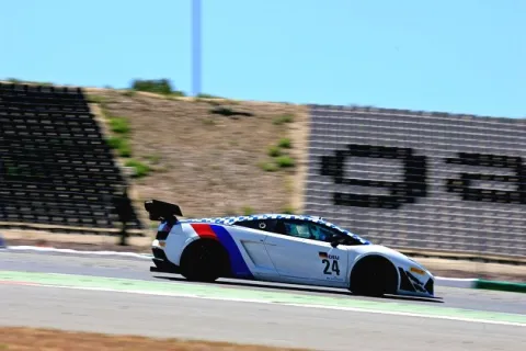 #24 Natalia Freidina – Reiter Engineering – Lamborghini Gallardo LP600+ – FIA GT3 Europameisterschaft 2012