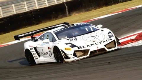 #24 Mike Parisy – Reiter Engineering – Lamborghini Gallardo LP600+ – FIA GT1 Weltmeisterschaft 2012