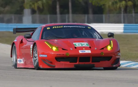 #62 Gianmaria Bruni – Risi Competizione – Ferrari 458 Italia GTC – Amerikanische LeMans Serie 2013