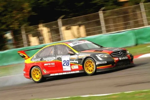 #28 Luigi Ferrara – Roma Racing Team – Mercedes C63 AMG (W204) – Internationale Superstars Serie 2012