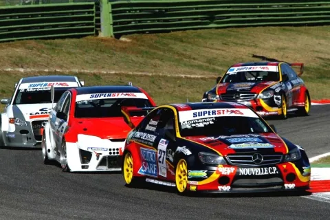 #27 Christian Montanari – Roma Racing Team – Mercedes C63 AMG (W204) – Internationale Superstars Serie 2011