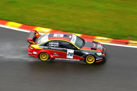 #28 Luca Rangoni – Roma Racing Team – Mercedes C63 AMG (W204) – Internationale Superstars Serie 2012