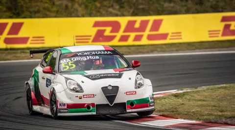 #55 Qing Hua Ma – Romeo Ferraris – Alfa Romeo Giulietta Veloce TCR – FIA Tourenwagen Weltcup 2019