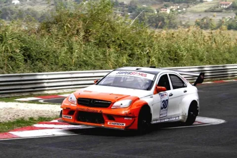 #30 Raffaele Gianmaria – Romeo Ferraris – Mercedes C63 AMG (W204) – Internationale Superstars Serie 2012
