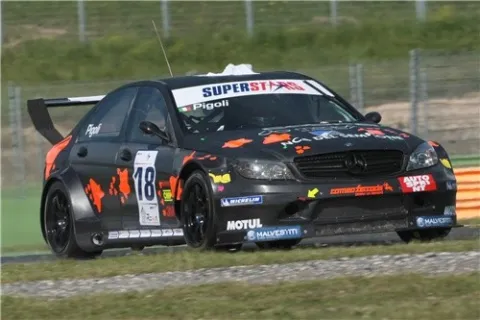#18 Massimo Pigoli – Romeo Ferraris – Mercedes C63 AMG (W204) – italienische Superstars Meisterschaft 2010