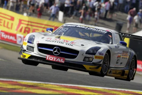 #127 Jan Seyffarth – Rowe Racing – Mercedes SLS AMG GT3 – Blancpain Langstrecken Serie 2013