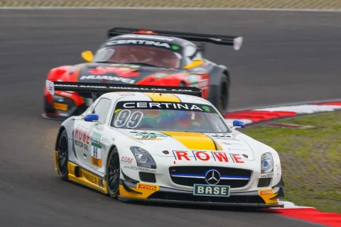 #99 Stef Dusseldorp – Rowe Racing – Mercedes SLS AMG GT3 – ADAC GT Masters 2015