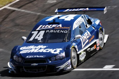 #74 Paulo Bueno – RZ Competições – Chevrolet Sonic V8 – Brasilianische Stock Car 2012