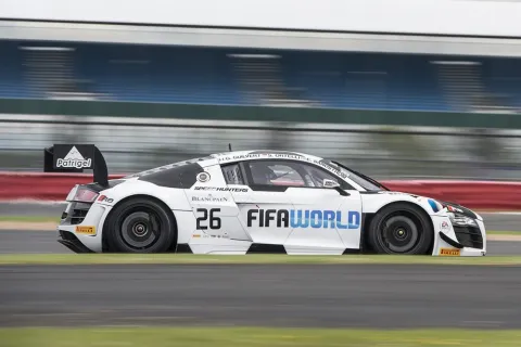 #26 Edward Sandström – Sainteloc Racing – Audi R8 LMS ultra – Blancpain Langstrecken Serie 2014