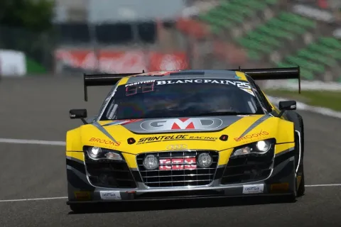 #25 Marc Rostan – Sainteloc Racing – Audi R8 LMS ultra – Blancpain Langstrecken Serie 2014